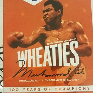 Muhammad Ali Wheaties 100 years of champions